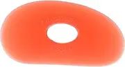 Sherrill Mudtools Shape 0 Polymer Rib for Pottery and Clay Artists Red Color Very Soft