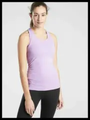 Athleta NWT Women's Speedlight Tank in "Wispy Lilac", Sz Large