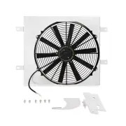 Mishimoto MMFS-WRA-87 Fan Shroud Fits Jeep Wrangler YJ TJ 1997-2006 Silver (for: Jeep)