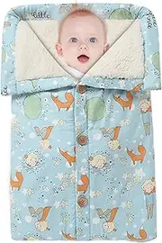 Yjkedfh Winter Stroller Bag | Travel Stroller Bag,Winter-Proof Stroller Sleep Sack, Tour Warm Footmuff Blanket Skin-Friendly for Babies 0-12 Months