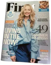 (NEW) FIRST FOR WOMEN Magazine JUNE 17, 2024 LIVING IN THE NOW! Summer Solutions