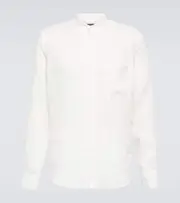[Zegna] Zegna Linen shirt UK 16 white