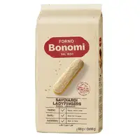 在飛比找momo購物網優惠-【Bonomi白朗妮】義大利 姆指餅乾500g(拇指餅乾 提