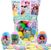 Disney 14 Candy Filled Easter Eggs Mickey Minnie Princesses 14 EGGS SHIPS FREE
