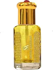 Morjana 12mL | Artisanal Hand Crafted Perfume Oil Fragrance for Women | Traditional Attar Style Cologne | by Perfumer Swiss Arabian | Great Gift/Party Favors | Pocket Size Body Oil