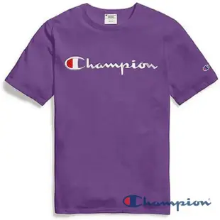 【Champion】官方直營-刺繡LOGO 短袖上衣Tee-男(4色選擇)