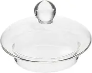 Teapot Lid Glass Lid for 1000ml Tea Kettle & Pitcher Clear Teacup Lid Teiere Tea Steeper Teaware Decorative Tea Kettle Lid Tea Infuser Lid Spout Replacement Tea Lids Dome Stove