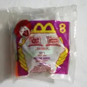 Owl Plush Clip Hanger 1999 McDonald's Winnie the Pooh Premium #8 Disney