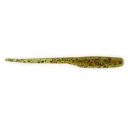 8 Pack of 4 Inch Zman Finesse Shadz Jerk Bait Soft Plastic Lures -Watermelon Red