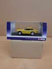 CORGI VANGUARDS VA14702 TRIUMPH TR6 HARD TOP MIMOSA YELLLOW 1.43 SCALE