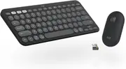 Logitech Pebble 2 Combo - Wireless Keyboard and Mouse - Graphite