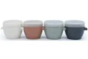Melii: Snap & Go Pods - Earth Tones (4 x 118ml Pack)