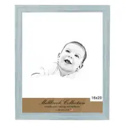 Country Chic 1.5" Wood Frame, 2mm glass and backing 16x20"-Sky Blue-2 Pk