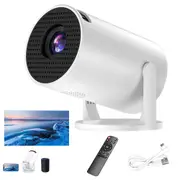 Mini Projector with 240 Degree Rotating Lens and WiFi Screen Mirroring