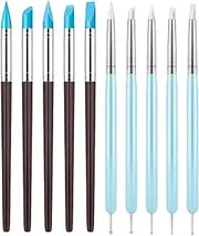 Silicone Brushes for Resin | Silicone Color Shapers Brushes - Portable Handicraft Modeling Artwork Supply for Carving, Dotting