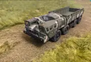 Model Collect Russian MAZ7911 heavy truck camouflage 1/72 finished model tank