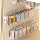 6 Grids Underwear Panties Storage Box Plastic Underwear Organizer Closet