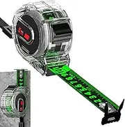 Tape Measure 5 Metre, ‌ Tape 5M/16ft Fluorescent Self-Lock Ruler, Double Side Retractable Measure Industrial/Home ‌
