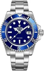 [LOREO] Classic Luxury Automatic Watch 40mm for Mens Ceramic Bezel Luminous Hands Sapphire Crystals Watches