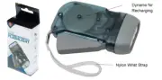 3 LED Dynamo Powered Flashlight Emergency Light