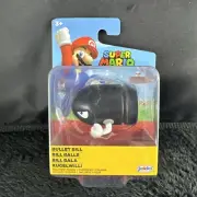 World of Nintendo Super Mario Bullet Bill 2.5" Collectible Figure Jakks