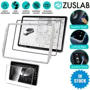 For Tesla Model 3 (2024) 15.4" + 8" Tempered Glass Screen Protector x2