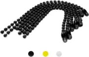 150 pcs 100mm 4" Bead Chain,2.4mm Diameter with Ball Connector Clasp Keychain