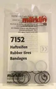 7152 MARKLIN HO Rubber Tires 10 pieces/bag - NEW