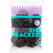 [Spiral Foods] Spiral Black Sesame Rice Crackers 75g