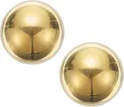 uxcell 2pcs Precision Solid Brass Bearing Balls 20mm Industrial Brass Ball Spheres for Machinery, Automotive, and DIY