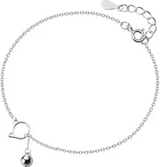 [Generic] 925 Sterling Silver Cat Kitty Jingle Bell Drop Anklet