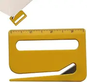 Letter Opener Envelope Slitter | Wrapping Paper Cutting Tool,Mail Box Wrapping Paper Letter Opener with Pointed End, Magnifying Glass, Ruler
