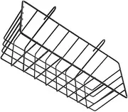 Kichvoe Undershelf Wire Storage Basket, Metal Wire Hanging Bin Over The Cabinet Door Organizer Basket for Kitchen Pantry Bookshelf