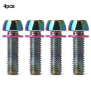 Bicycle MTB Bike Screws Bicycle Stem Screws Cycling Outdoor Sports 4 Set