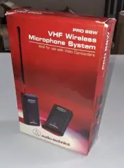 Audio-Technica Pro 88W VHF Wireless Microphone System - NEW IN BOX