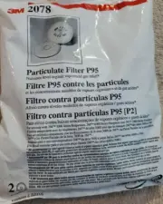 Particulate Filter (2) P95 with Nuisance Level Organic Vapor/Acid Gas Relief