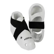 Century Martial Arts Sparring Boots White Size 5/6 New Karate Tae Kwon Do