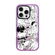 iPhone 16 Pro Impact Case MagSafe Compatible DOG STICKERS