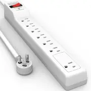 Surge Protector 20FT (980 Joules), Flat Plug Power Strip, Extension Cord with...