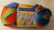 Sundance Tie-Dye Frill Yarn RAINBOW 100g 28 Yards