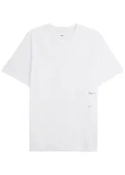 Oamc Still Printed Cotton T-shirt - White S