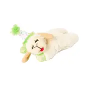 Multipet Birthday Lambchop Green Plush Cat Toy