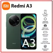 (New&Unlocked) Xiaomi Redmi A3 3GB+64GB GREEN Dual SIM Android Cell Phone