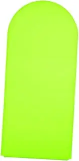 Leefasy Arch Backdrop Cover Arch Cover with Zipper Arched Backdrop Flower Door Background for Engagement Party Supplies Decor, 6FT Green