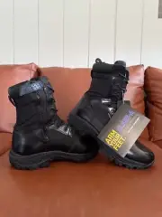 Belleville Waterproof High Shine Side Zip Boot TR908Z-WP Size 9