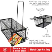 Ozoffer Rat Mouse Mice trap Catch Bait Hamster Cage Catcher New Value Set
