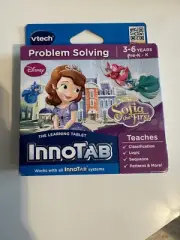 NEW*SEALED*VTech InnoTab Software Disney Sofia the First*Problem Solving Skills