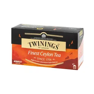 英國唐寧茶包TWININGS 2gx25包/盒 伯爵紅茶、仕女伯爵茶、早餐茶、大吉嶺、錫蘭茶  紅茶全系列 英國皇家認證