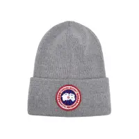 在飛比找momo購物網優惠-【CANADA GOOSE】Arctic 品牌Logo羊毛帽
