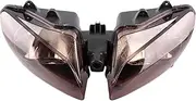 Motorcycle Front Headlight Headlamp Head Light Lamp Shell Housing Assembly Compatible With YZF R1 2000 2001